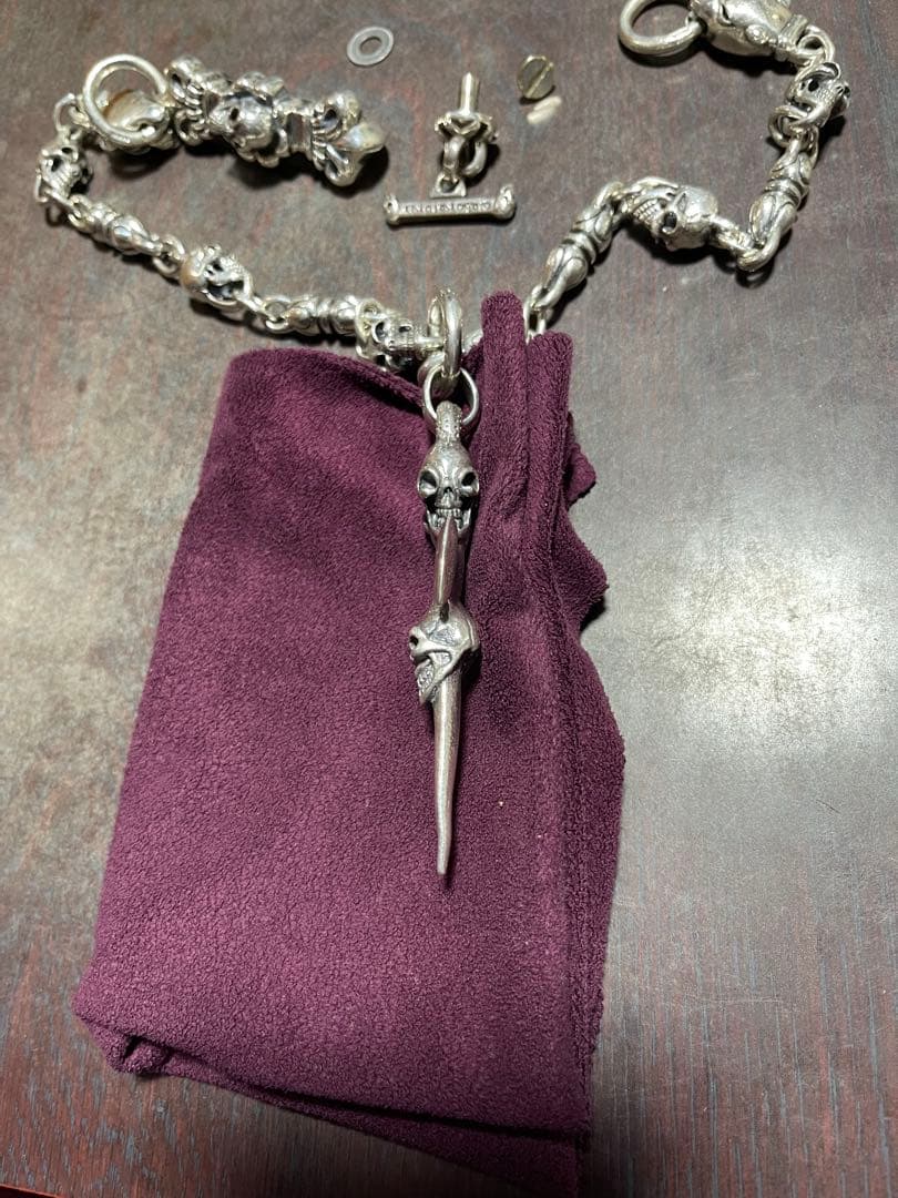 ガボールタイプ　ウォレットチェーン⛓️ SILBAR925