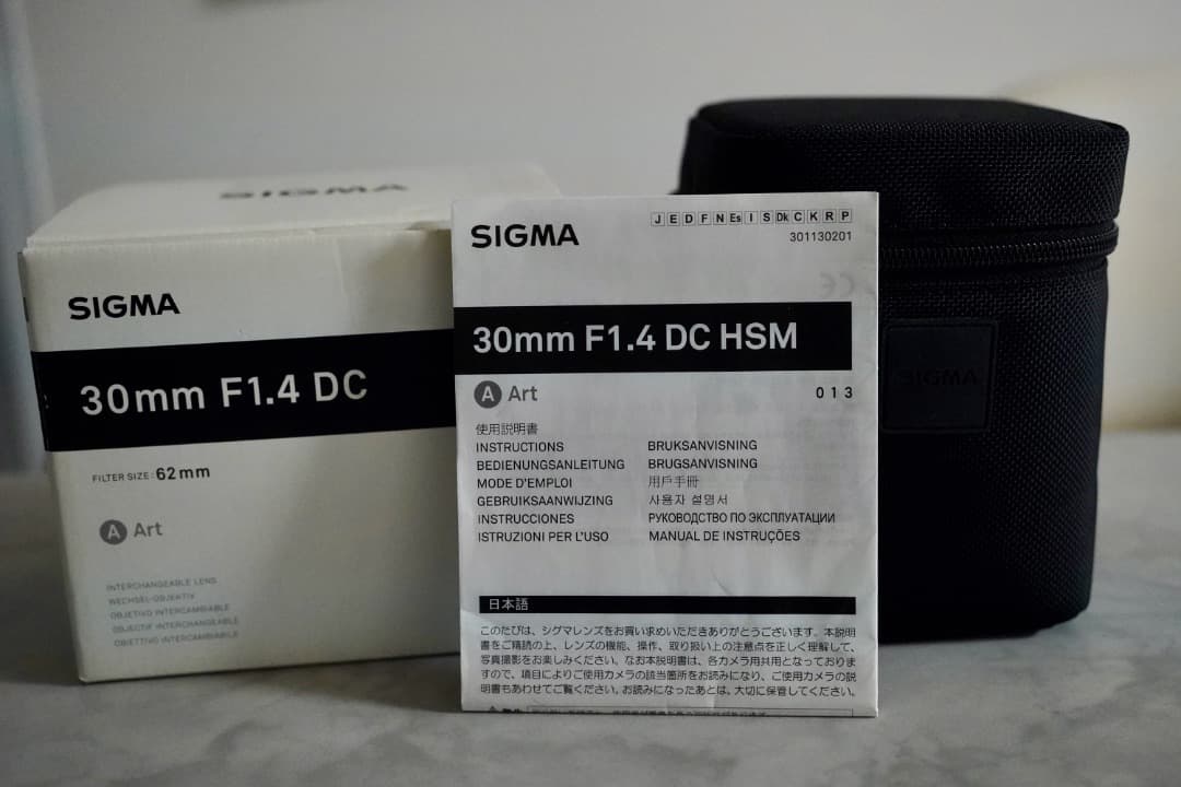 SIGMA Art 30mm F1.4 DC HSM レンズ (EF-S)