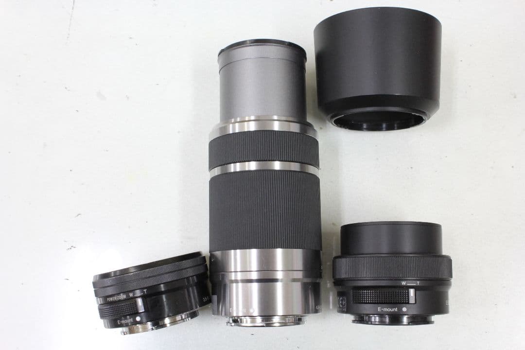 ソニー / SONY ミラーレス一眼カメラ用レンズ ３点