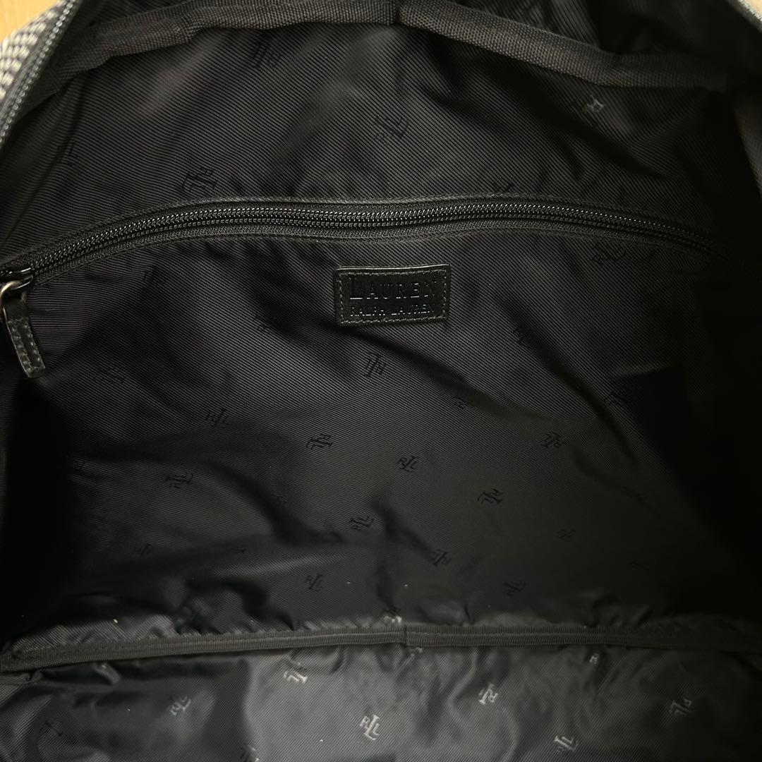 未使用級　ローレンラルフローレン　ガーメントケース付き　ボストンバッグ　2way