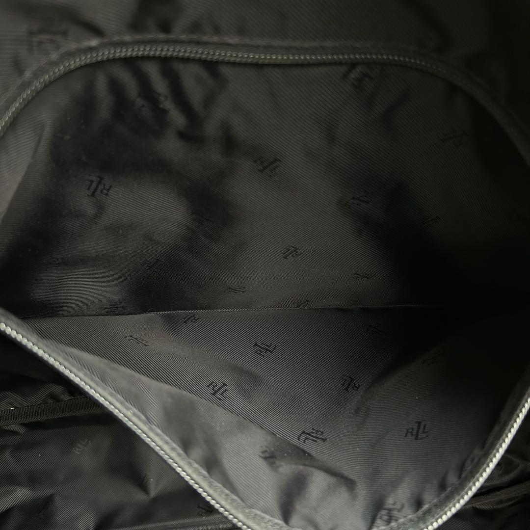 未使用級　ローレンラルフローレン　ガーメントケース付き　ボストンバッグ　2way