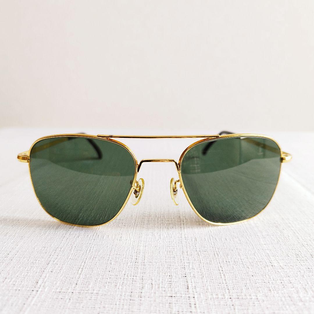 希少✨ランドルフ　サングラス　5 1/2 ENG USA ゴールド ビンテージ