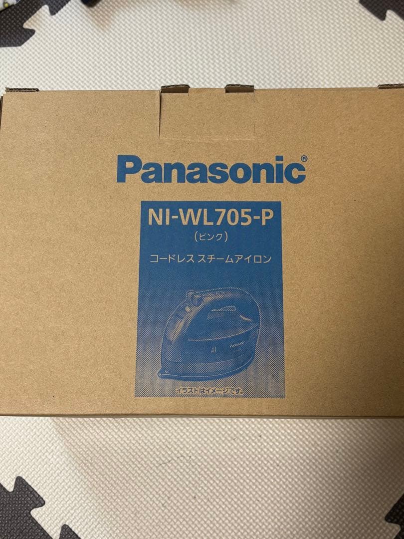 Panasonic NI-WL705-P コードレススチームアイロン