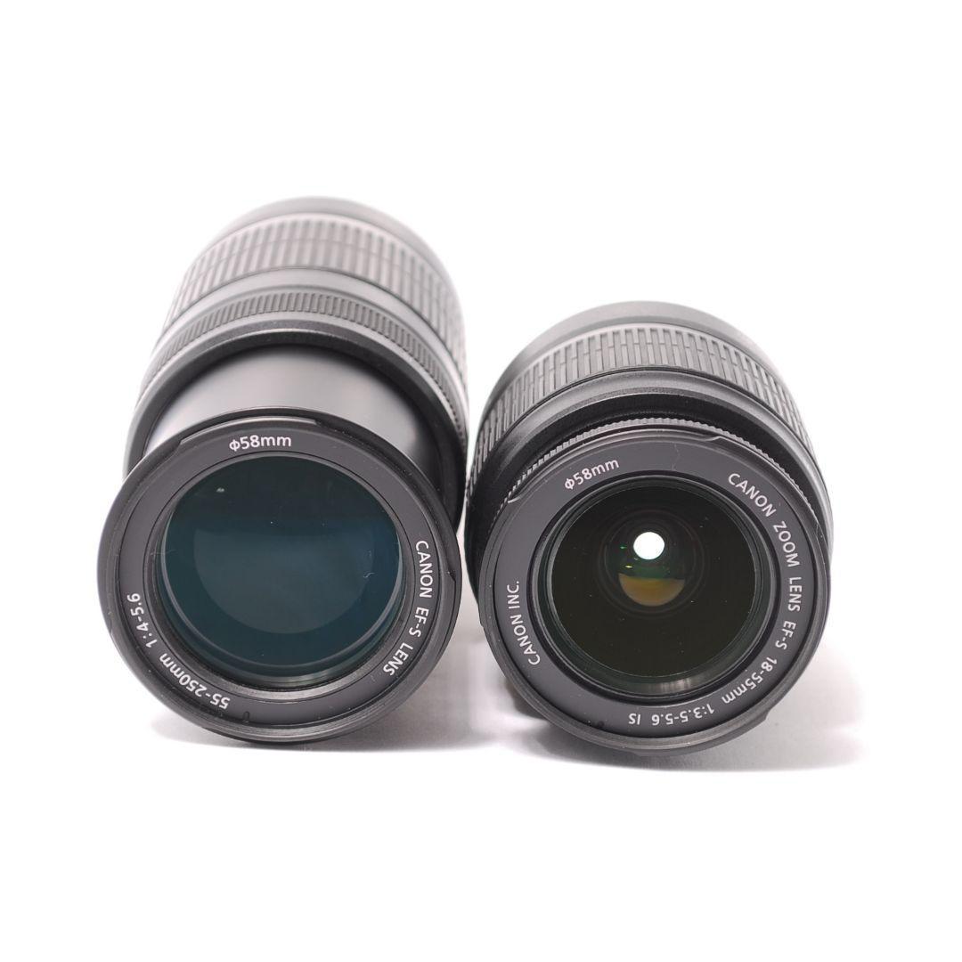 ❤即購入1000円OFF❤ キャノン Kiss X10 手ブレ補正 ダブルレンズ