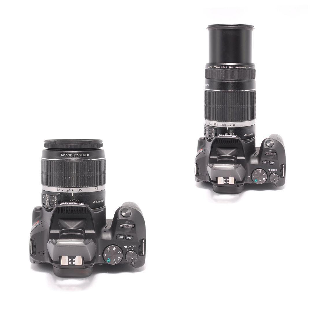 ❤即購入1000円OFF❤ キャノン Kiss X10 手ブレ補正 ダブルレンズ