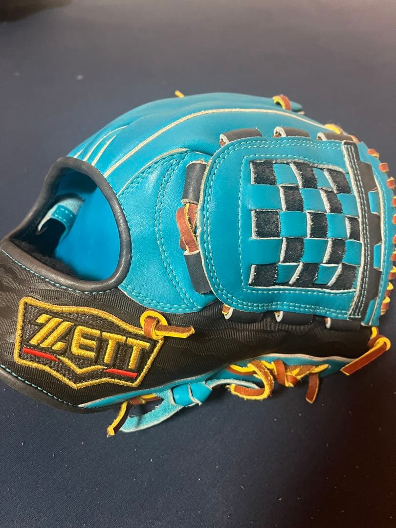 ZETT 軟式用内野用グラブ 西武ライオンズ 源田モデル
