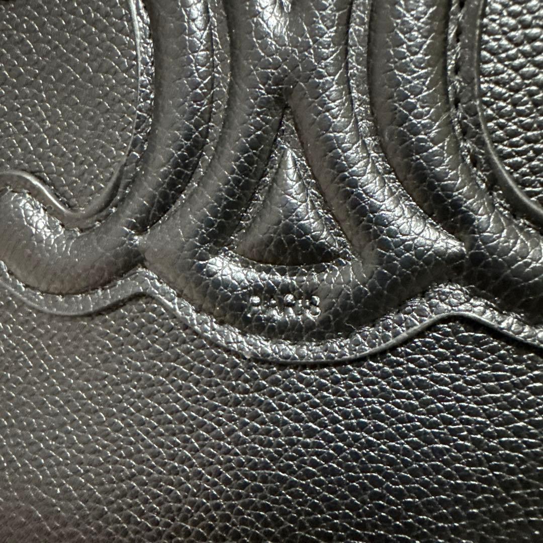 セリーヌ CELINE トリオンフ トートバッグ 黒 ノベルティ