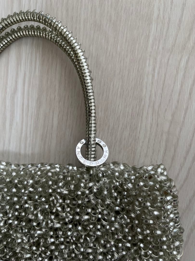 アンテプリマ　夏に活躍！　ワイヤーバック　シルバー