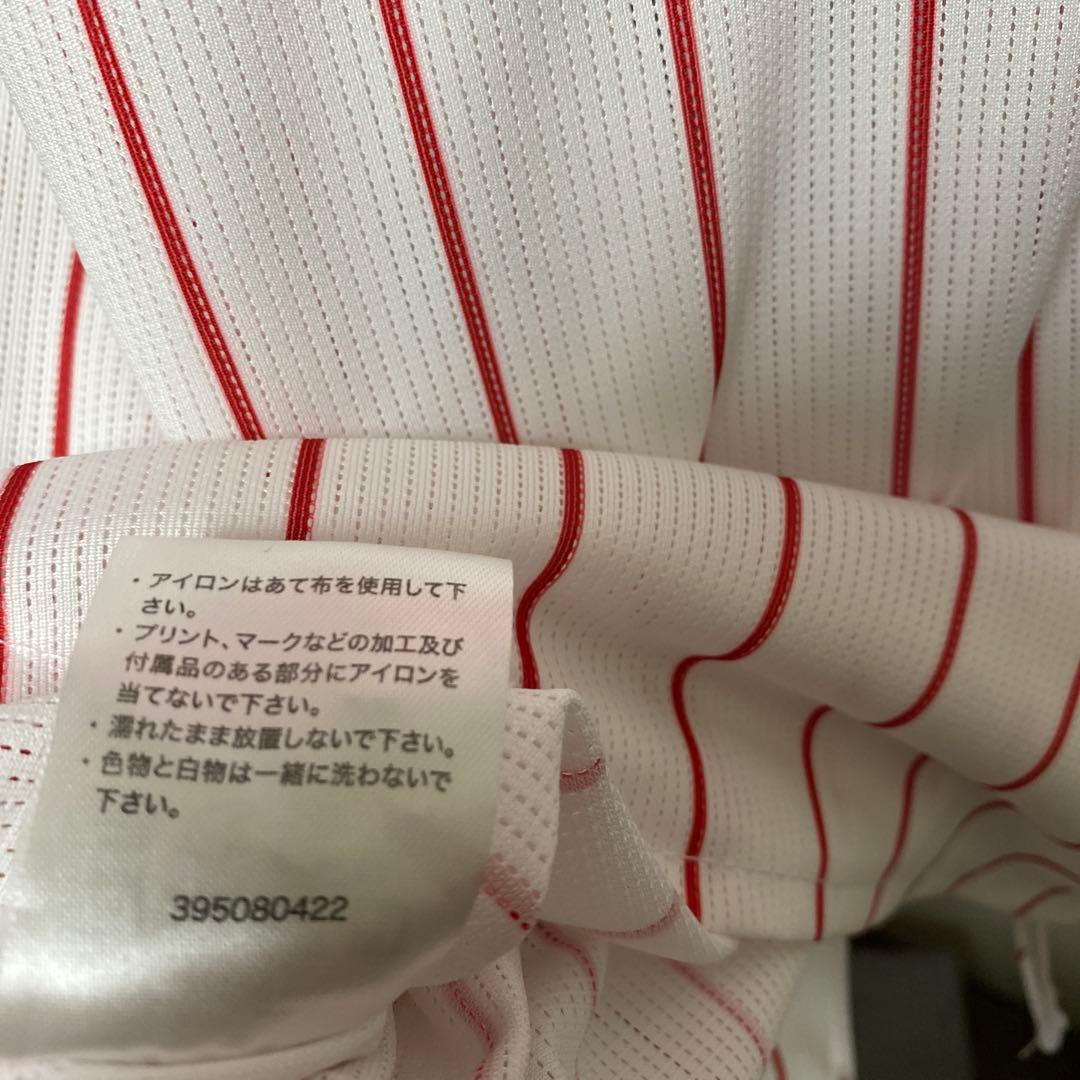 Carp 復刻ユニフォーム Lサイズ 10番金本　2002-2008年