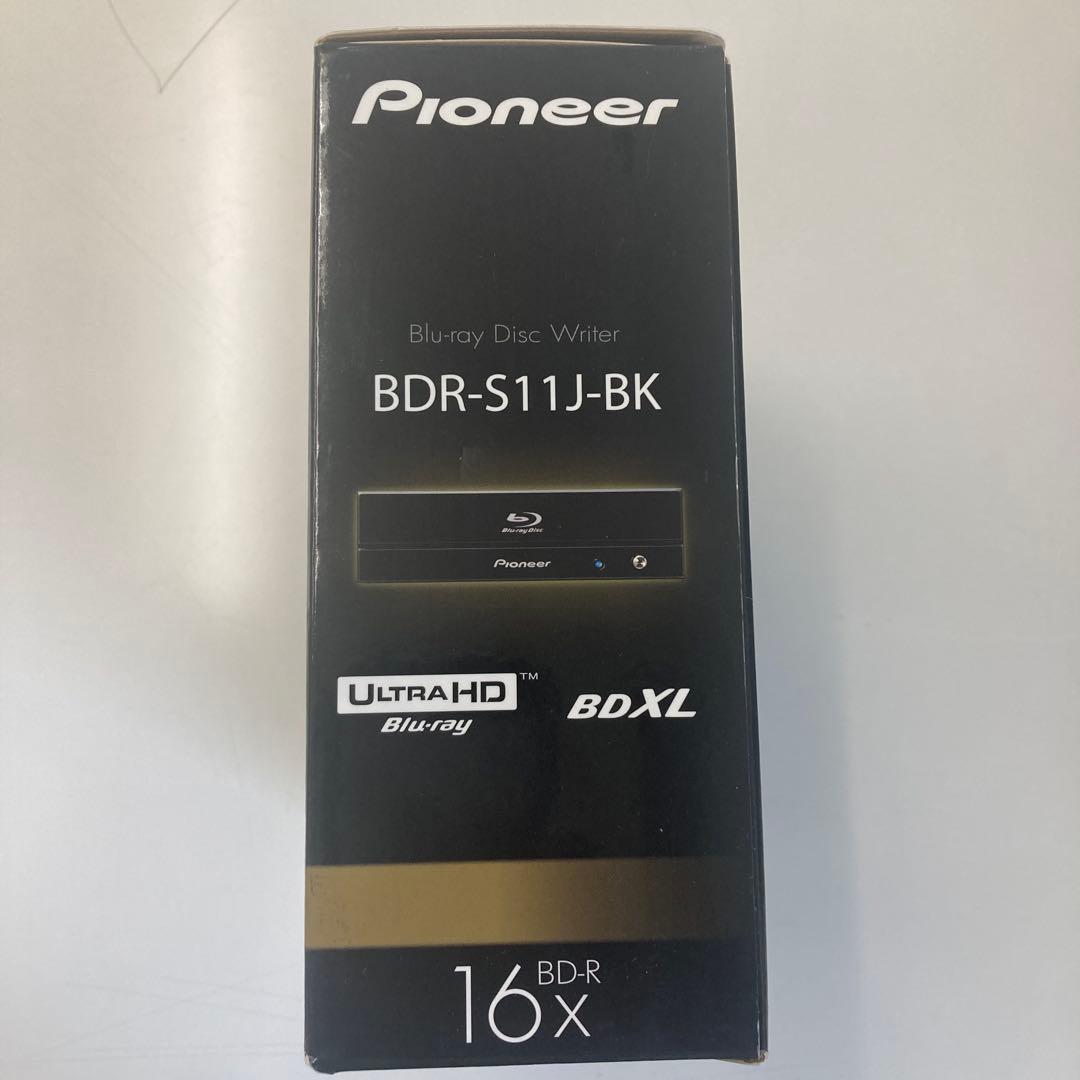 プレーヤー Pioneer Blu-ray Disc Writer BDR-S11J-BK