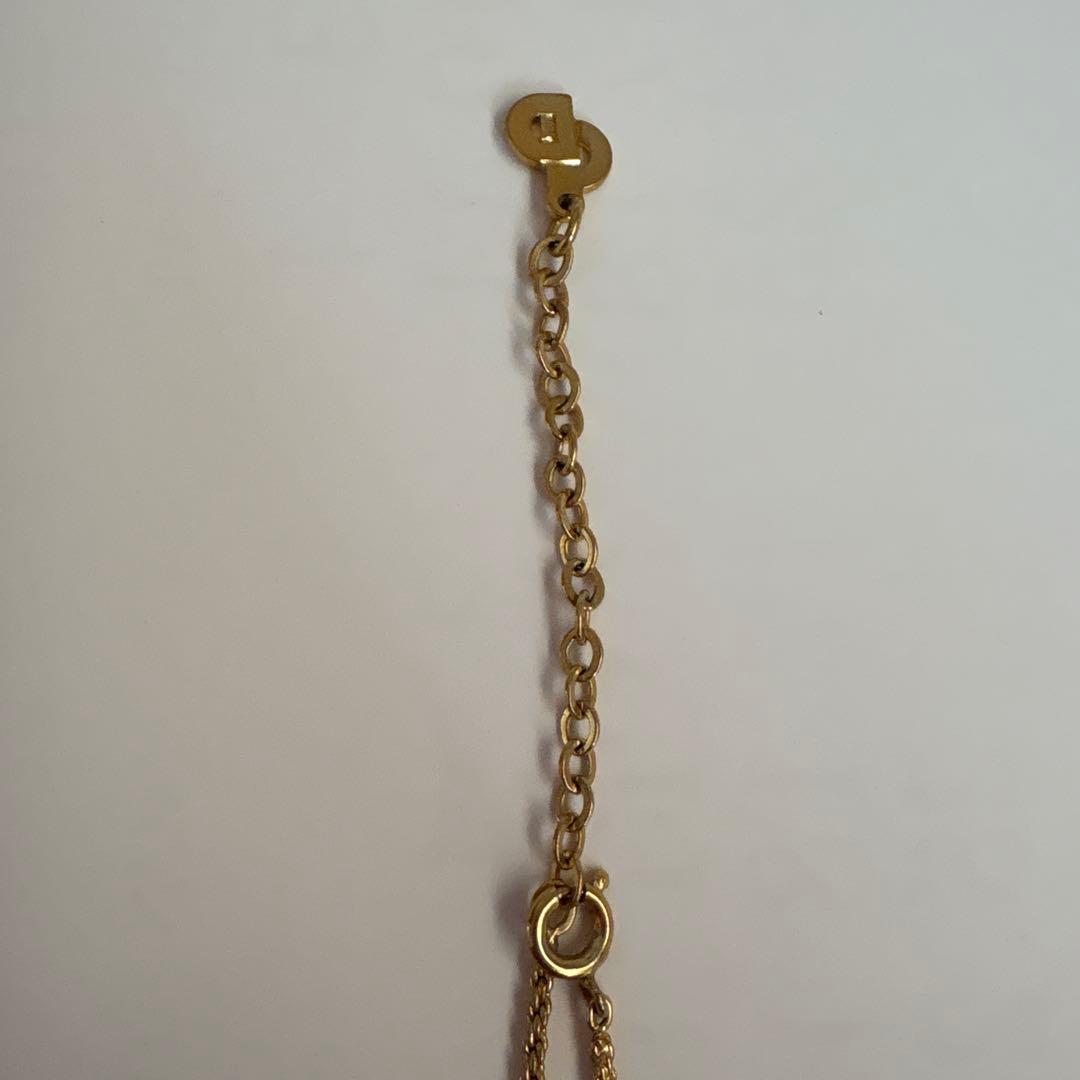 クリスチャンディオール ハート　ネックレス　中古品　Christian Dior