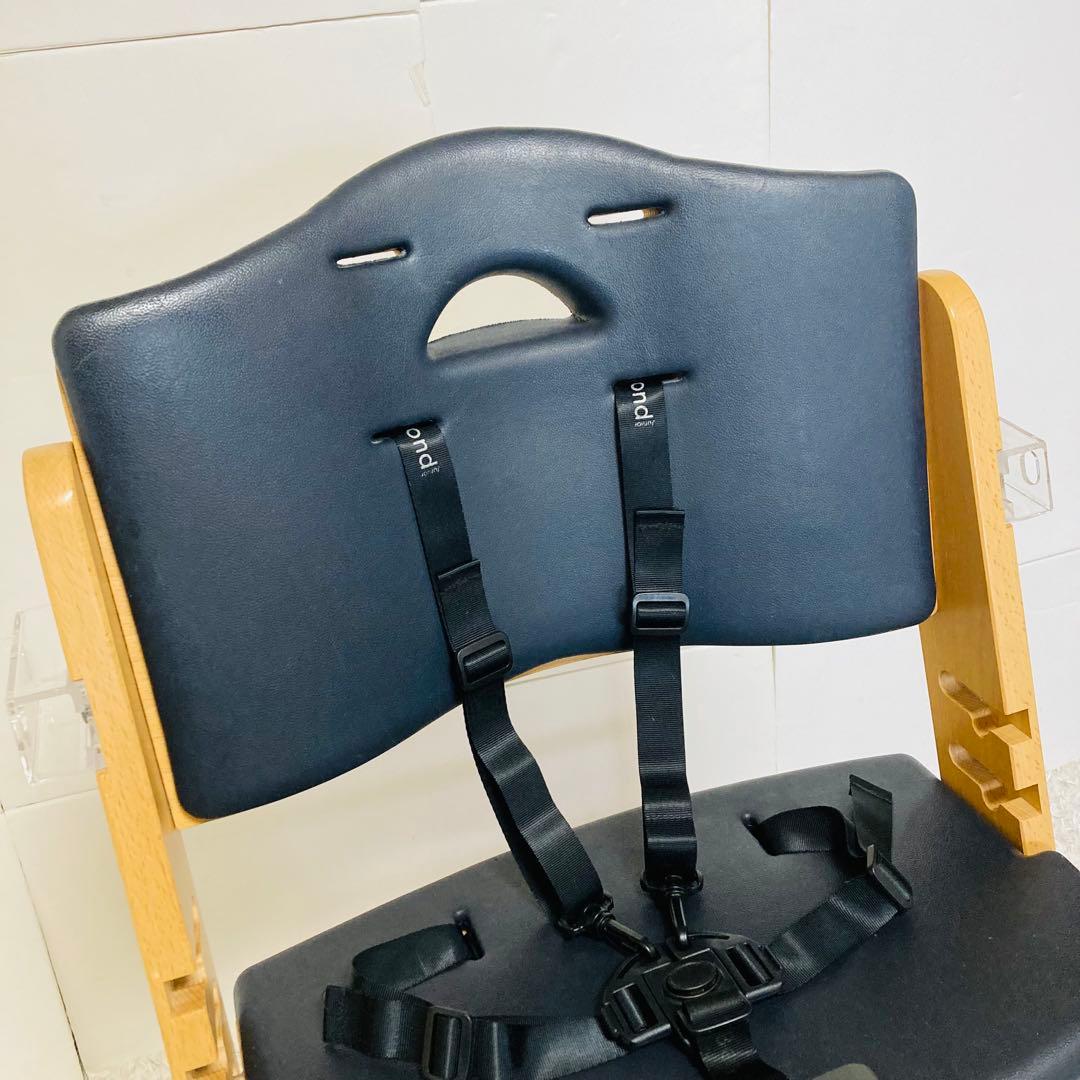 wari ビヨンドジュニア　木製　ベビーチェア　ガード　テーブル付き