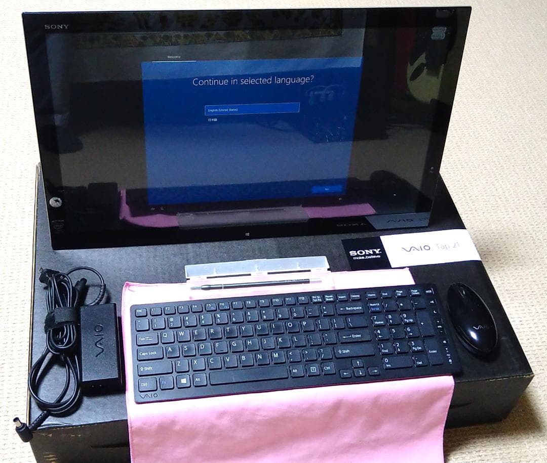 Sony VAIO デスクトップPC Tap21 本体+キーボード+マウス