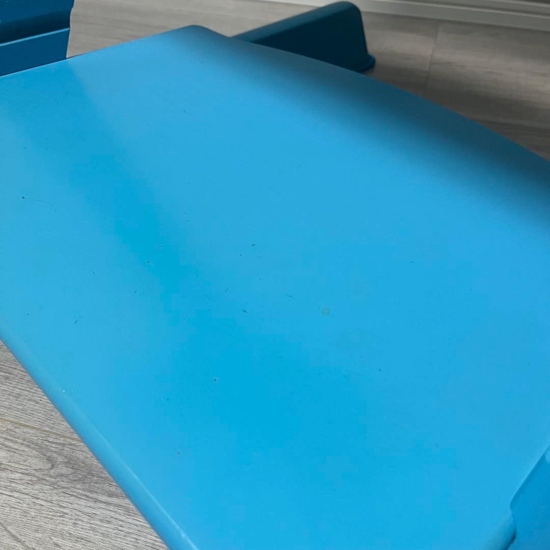 ストッケ トリップトラップ ベビーチェア アクアブルー シリアルナンバー4 廃盤