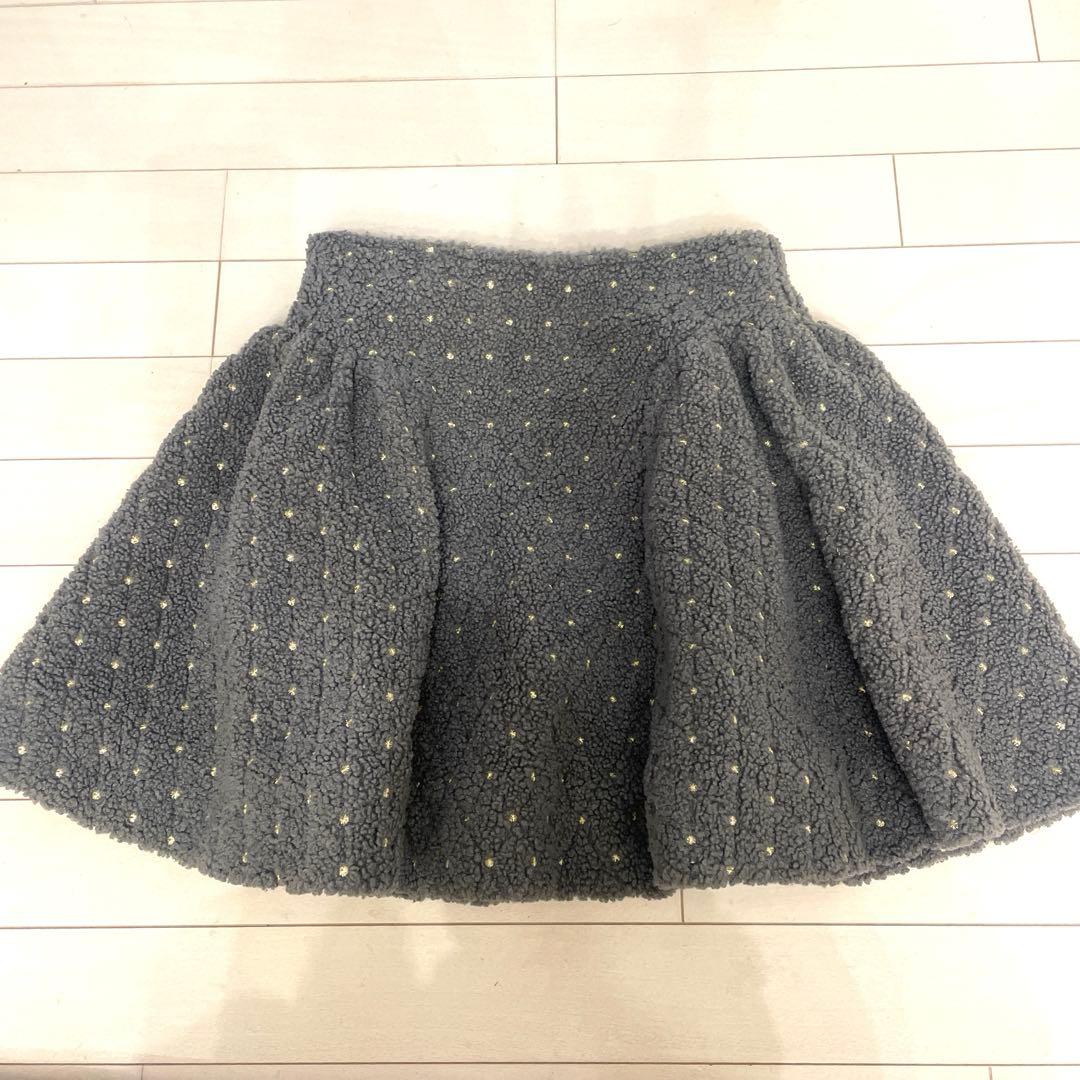 【12月25日まで】Bibiy ODETTE BOA PLEATED SKIRT