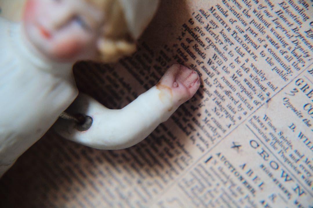 アンティーク ビスクドール オールビスク ミニョネット