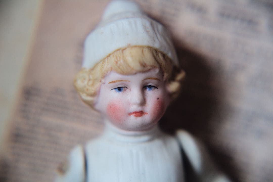 アンティーク ビスクドール オールビスク ミニョネット