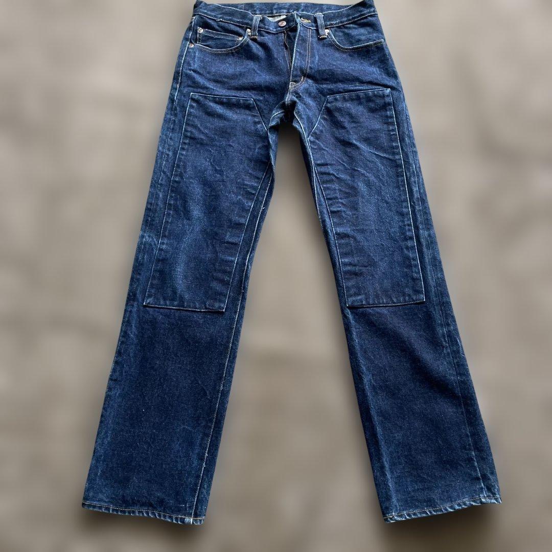 23オンスの児島ジーンズストレートデニム