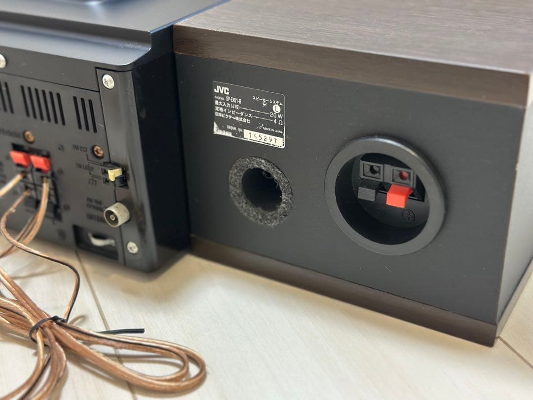 JVC オーディオセット CA-EXS1-B