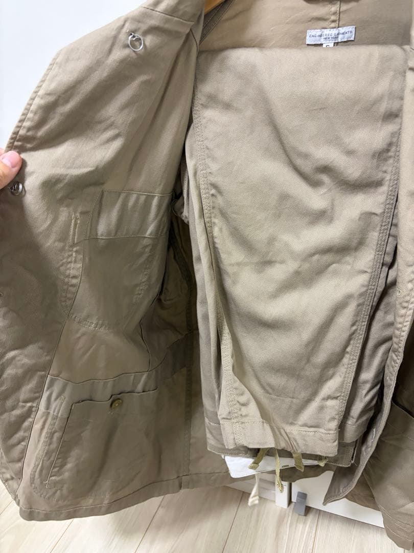 ENGINEERED GARMENTS ベージュジャケット S