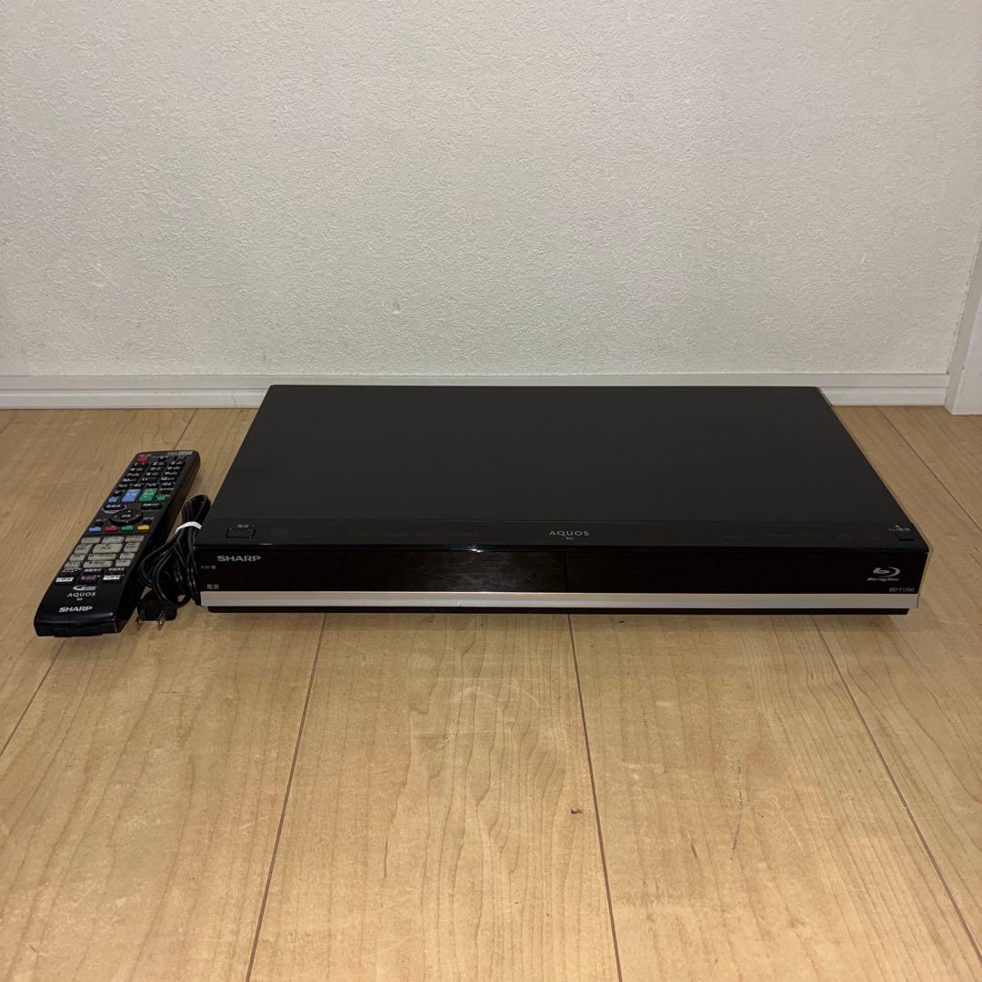 シャープ　ブルーレイレコーダー　BD-T1700動作ok です