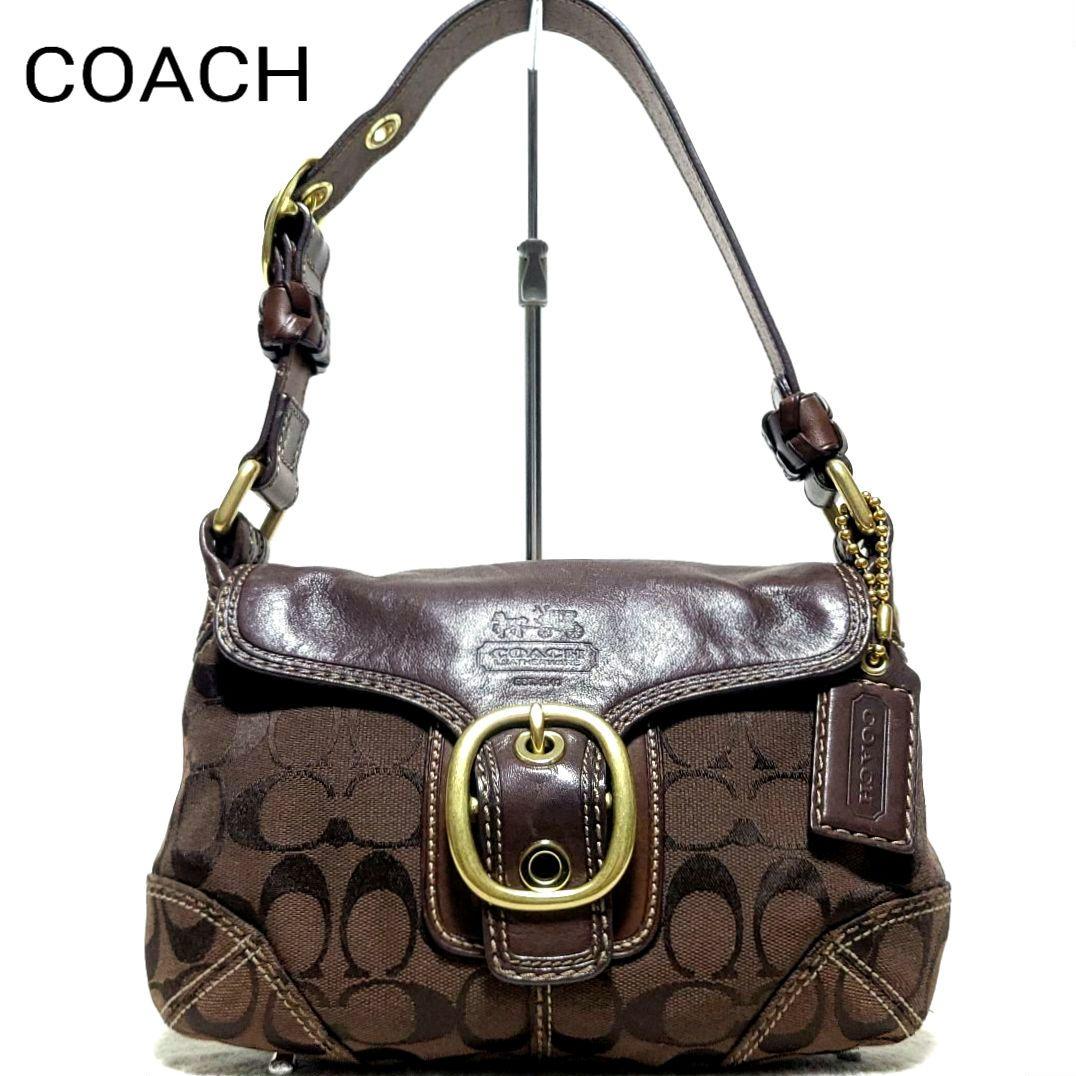 COACH　ワンショルダーバッグ ソーホー シグネチャー ブリーカー 11441