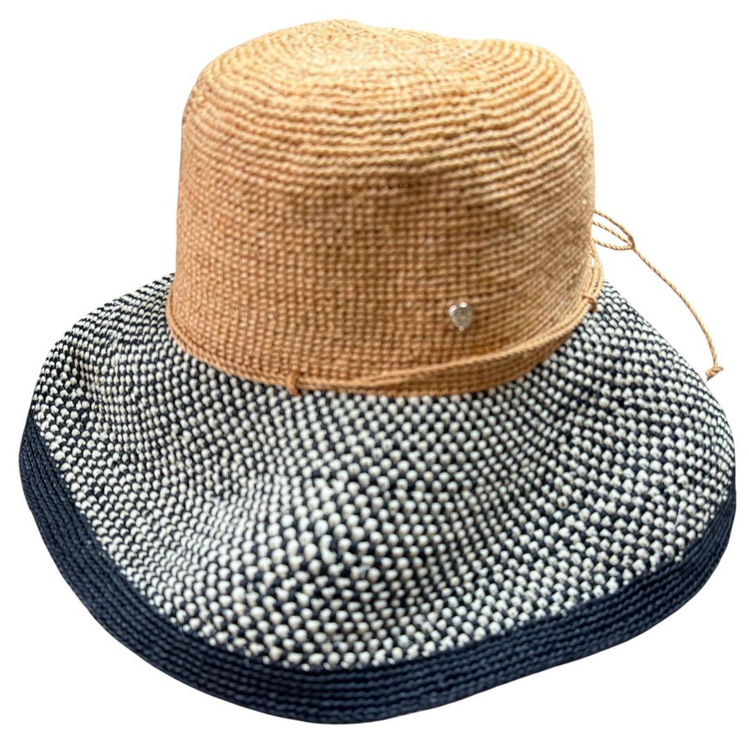 ヘレンカミンスキー プロベンス 12 ラフィアハット 麦わら帽子 つば広