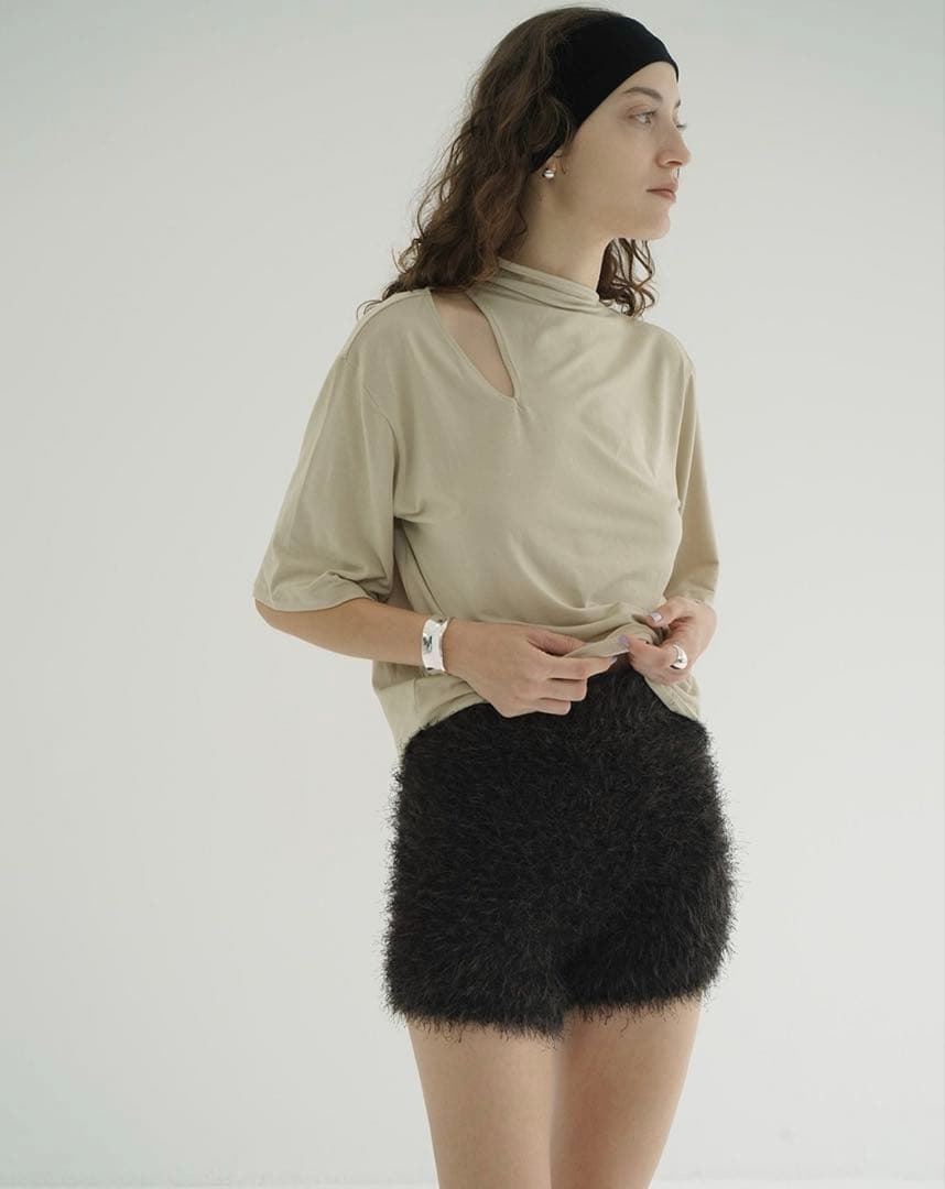 CLANE SHAGGY SHORT KNIT PANTS♡size 1