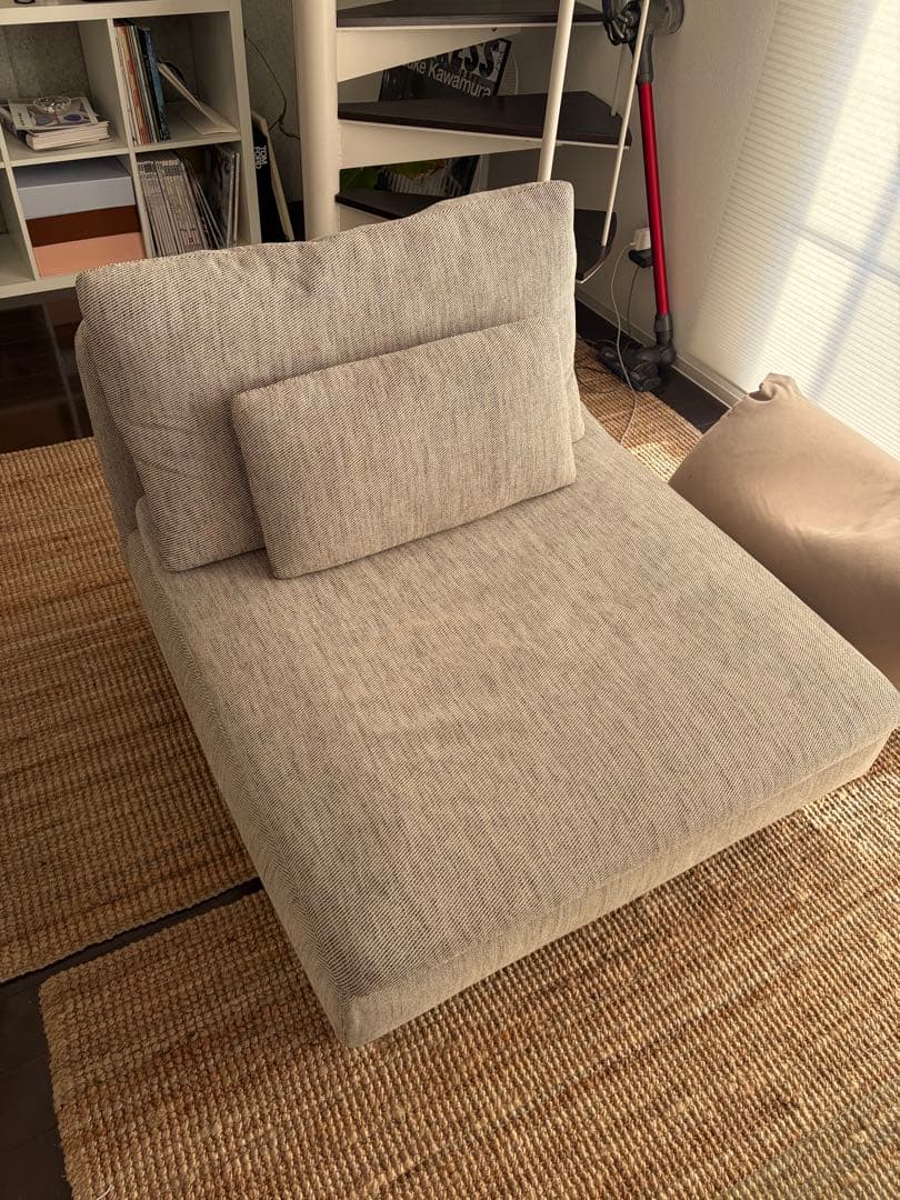 IKEA ソーデルハムン ひとりがけ ベージュグレー