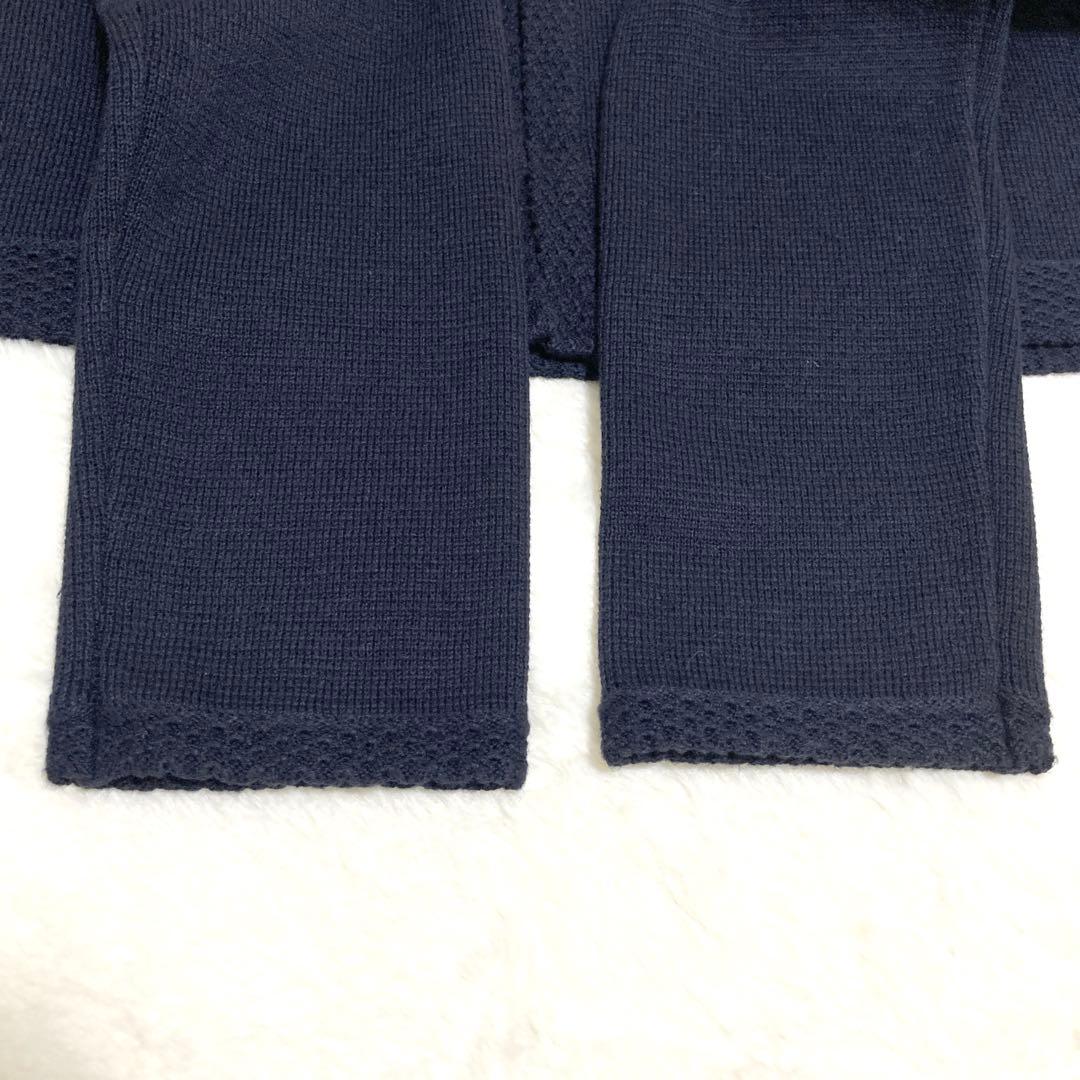 極美品✨ポンポネットジュニア　総レースワンピース ボレロカーディガン 紺 160