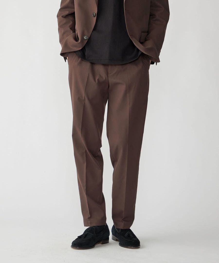 SHIPS ヒートエナジー　テーラードジャケット　セットアップ　ブラウン