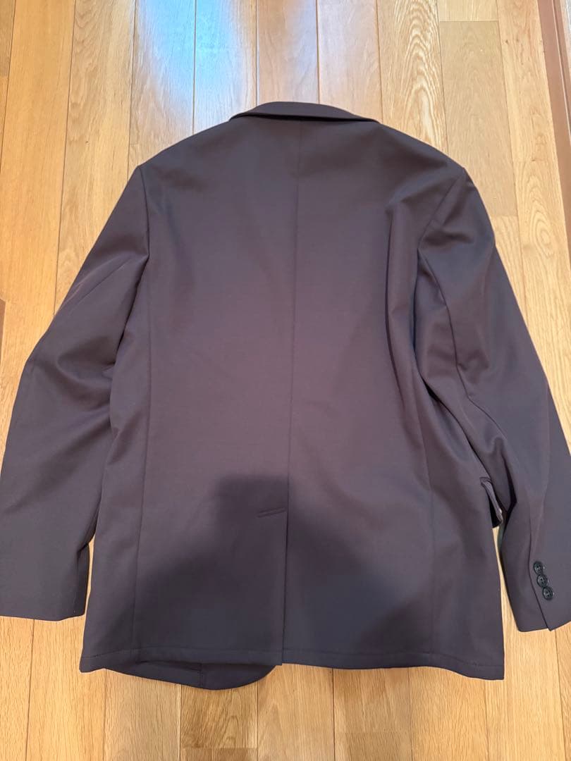 SHIPS ヒートエナジー　テーラードジャケット　セットアップ　ブラウン