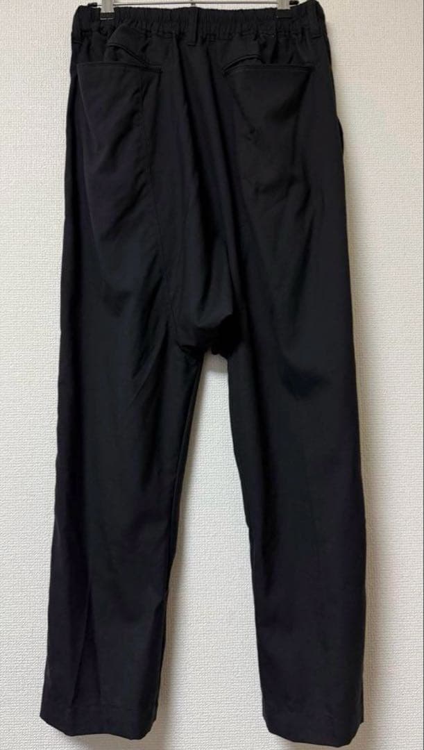 パンツ CTHY TECHWOOL BAGGY SARROUEL SLACKS BL 1