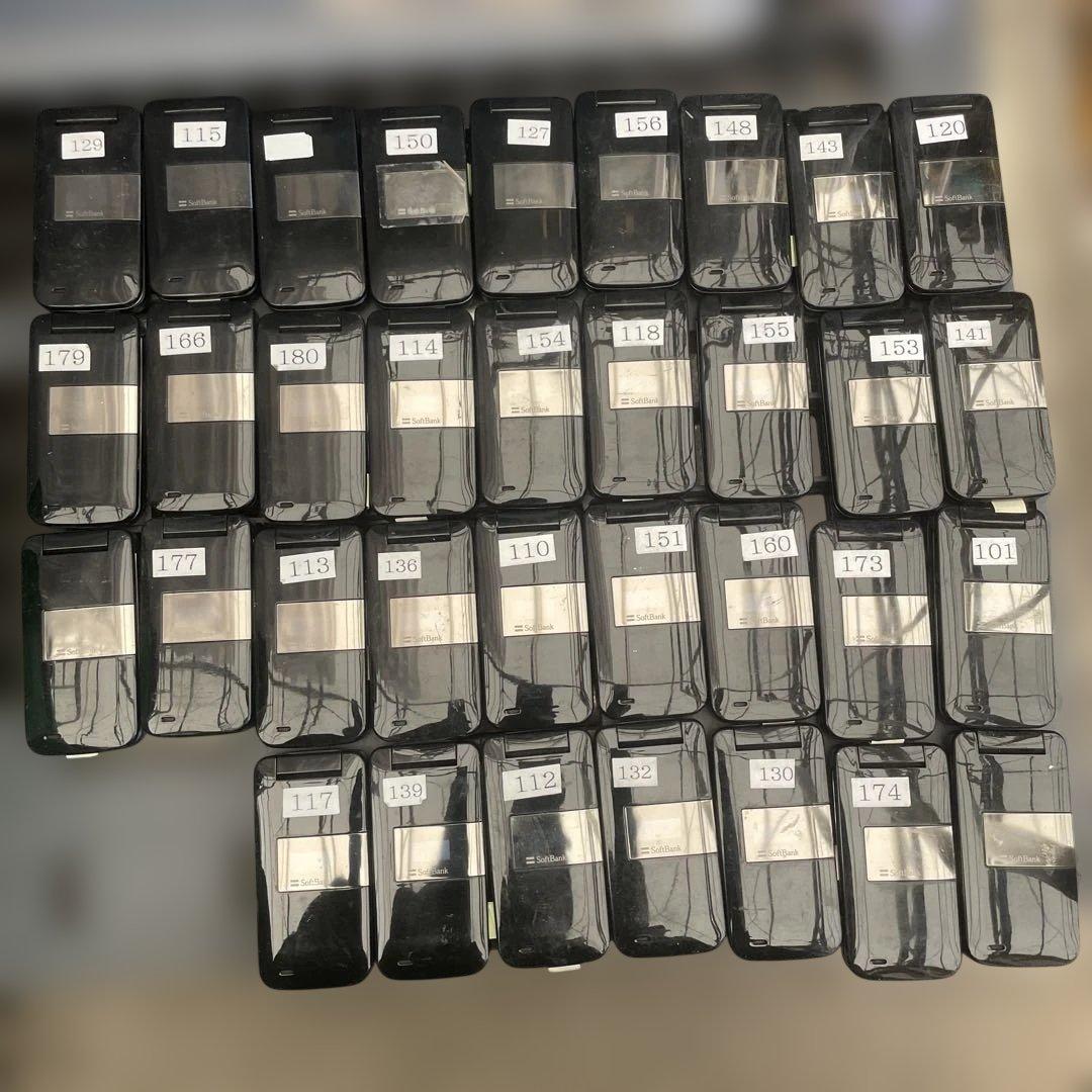 Softbank　830SH　SHARP　携帯電話　ガラケー　34台