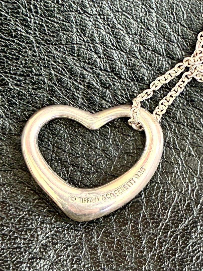 ティファニー エルサ・ペレッティ™ オープン ハート ペンダント（SV925）