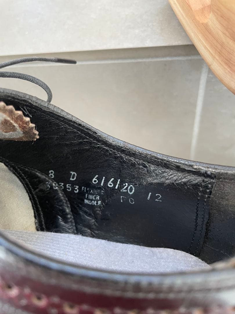 USA製 FLORSHEIM IMPERIAL フローシャイム ウイングチップ8