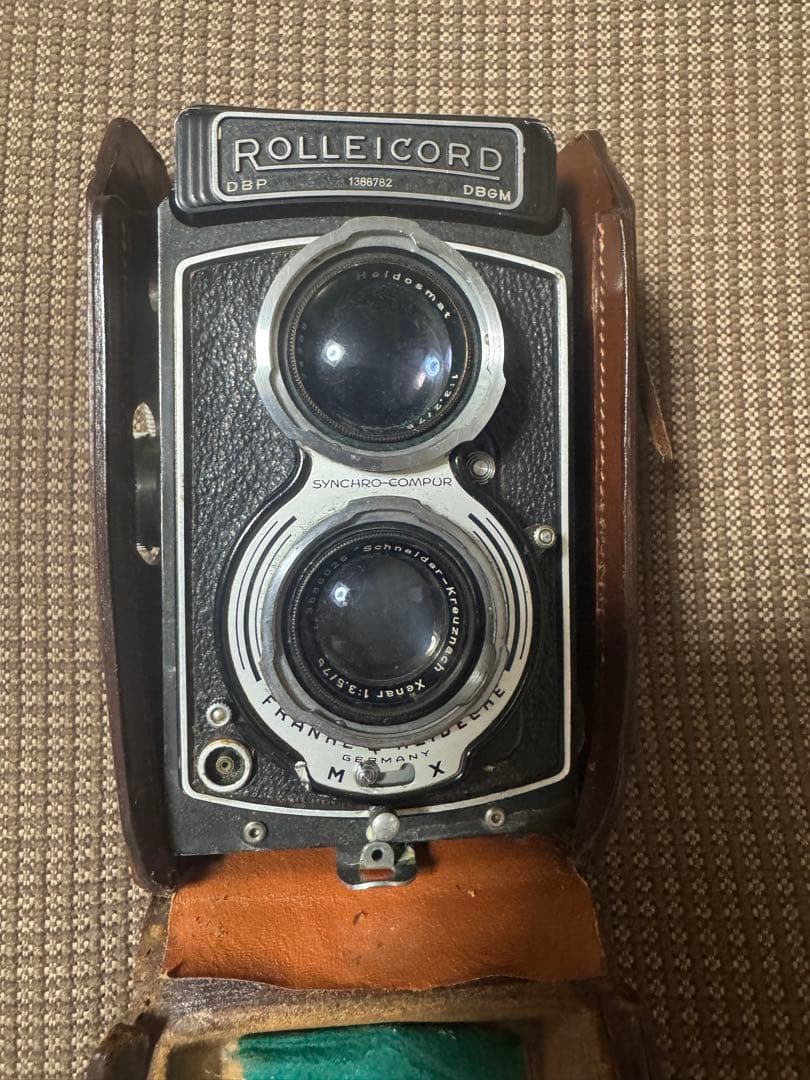 【Minexさま専用】ローライコード2眼レフカメラ　レトロ　アンティークジャンク