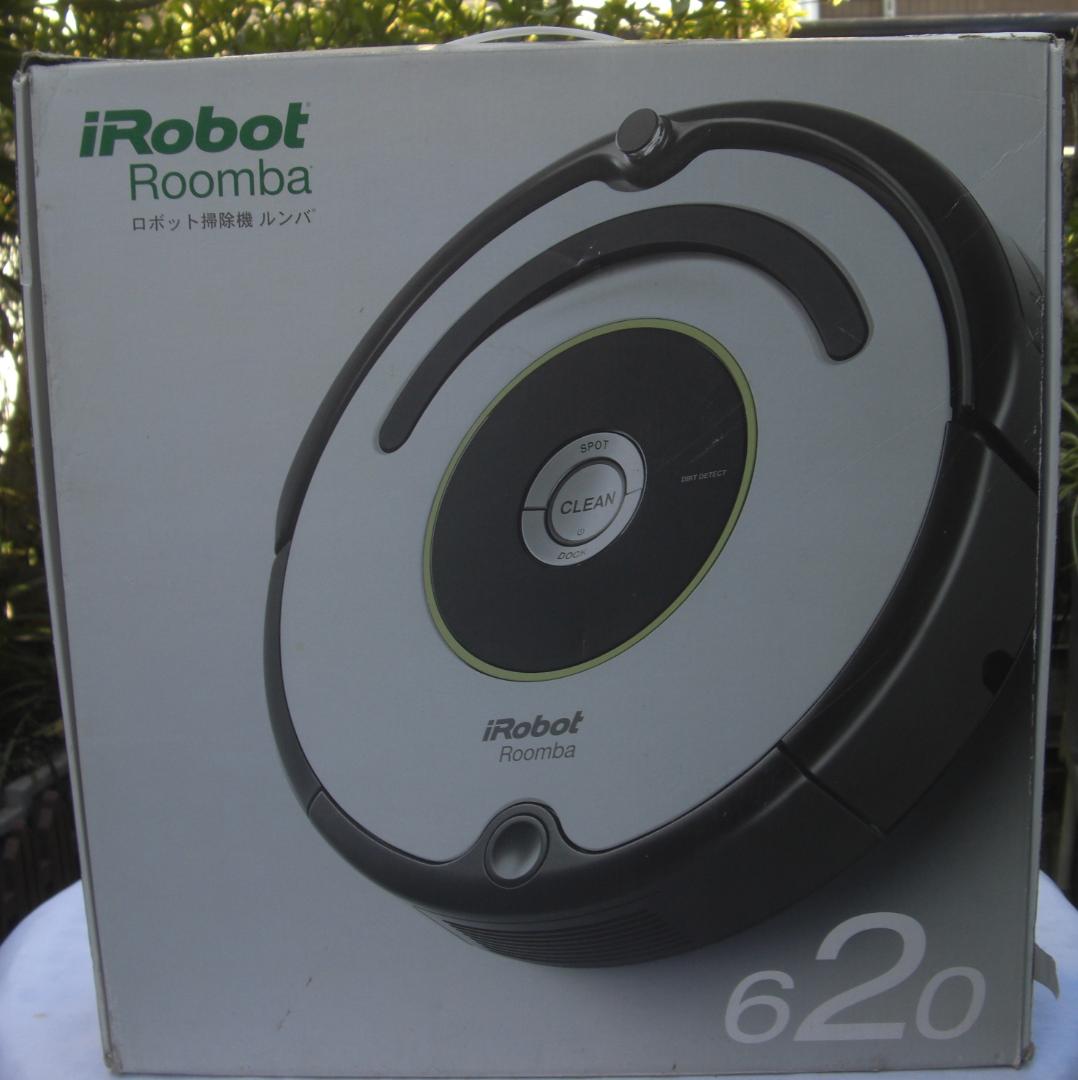 IROBOT ROOMBAクリーナ中古完動品バッテリー新品付/R050326