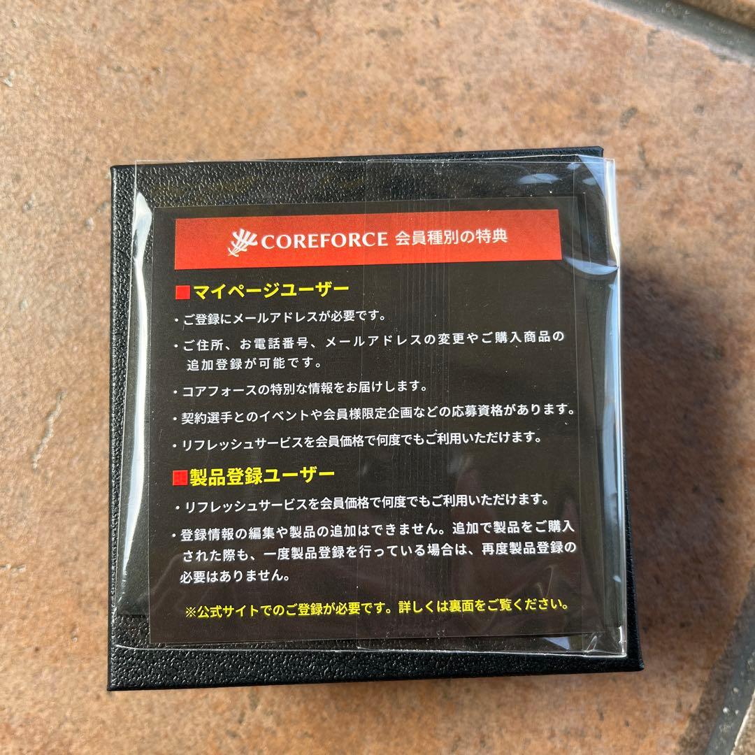 【新品】コアフォース ネックレス ループ ブラック 50cm スポーツネックレス