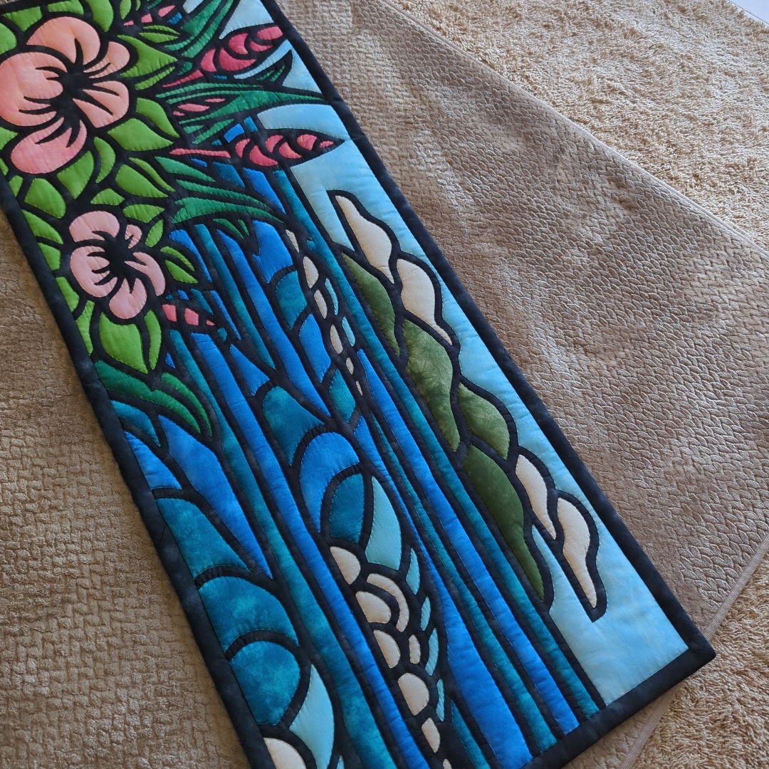 ハワイアンキルトタペストリー