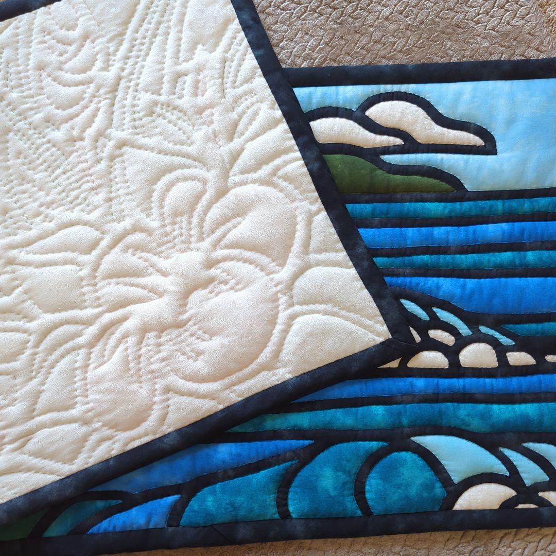 ハワイアンキルトタペストリー