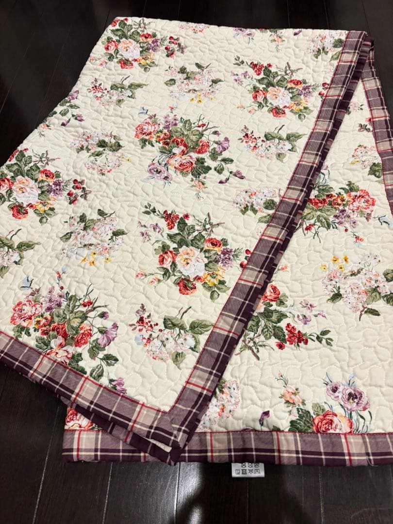 ローラアシュレイ　キルトラグ　ヘッドスカーブス