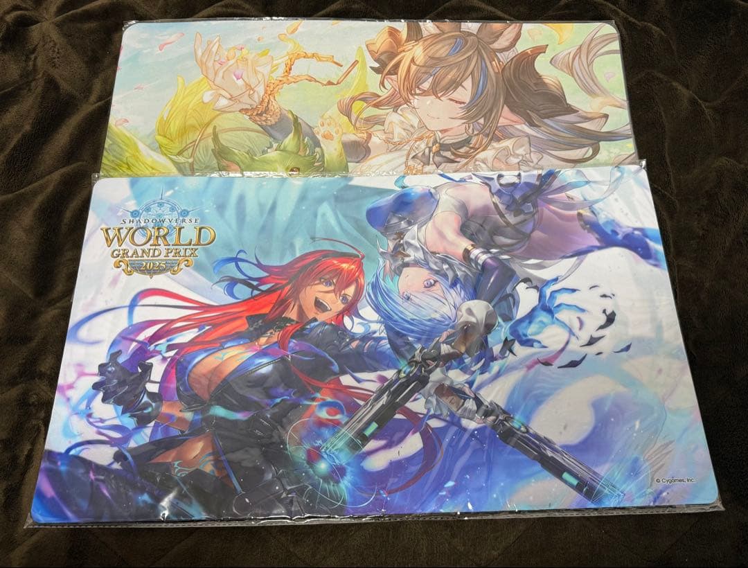 シャドウバースワールズビヨンド　ワールドグランプリ　限定ラバーマット　2枚