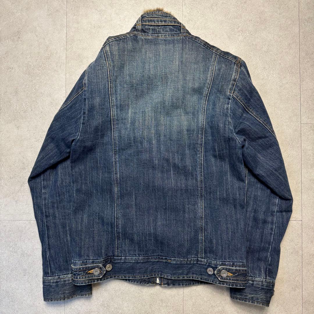 Dolce&Gabbana ハムスター ファー デニム ジャケット