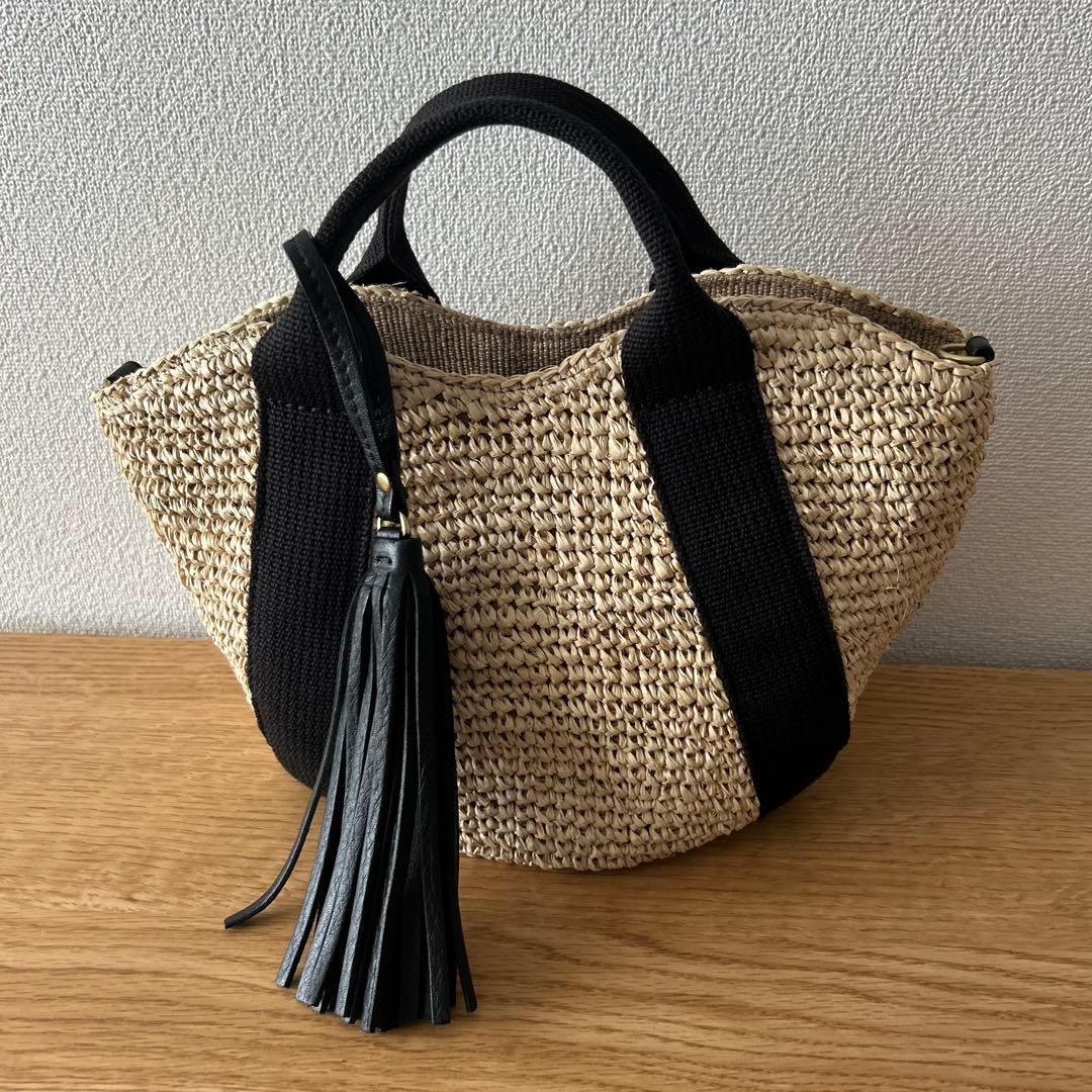 VIOLAd'ORO ヴィオラドーロ かごバッグ ミニバスケット 2WAY