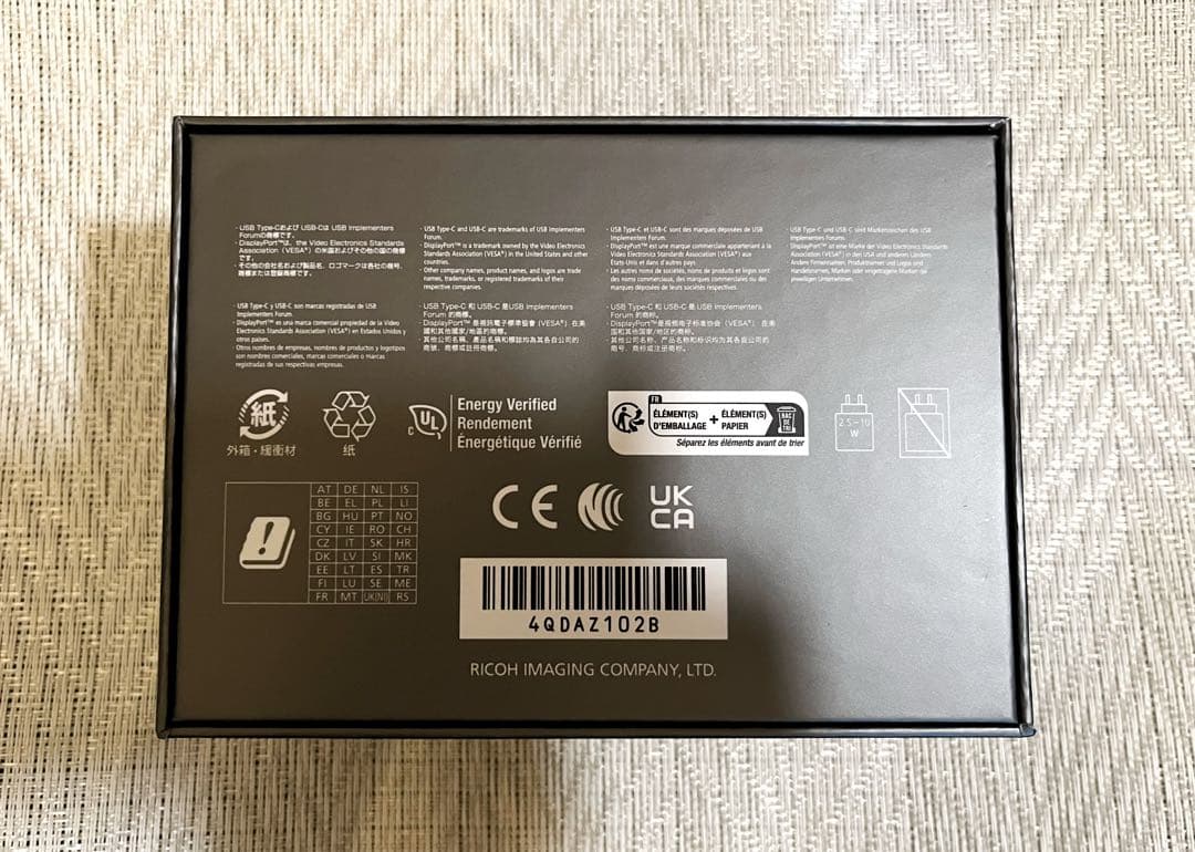 新品未使用RICOH GRIV リコーGR４　保証付き コンパクトデジタルカメラ