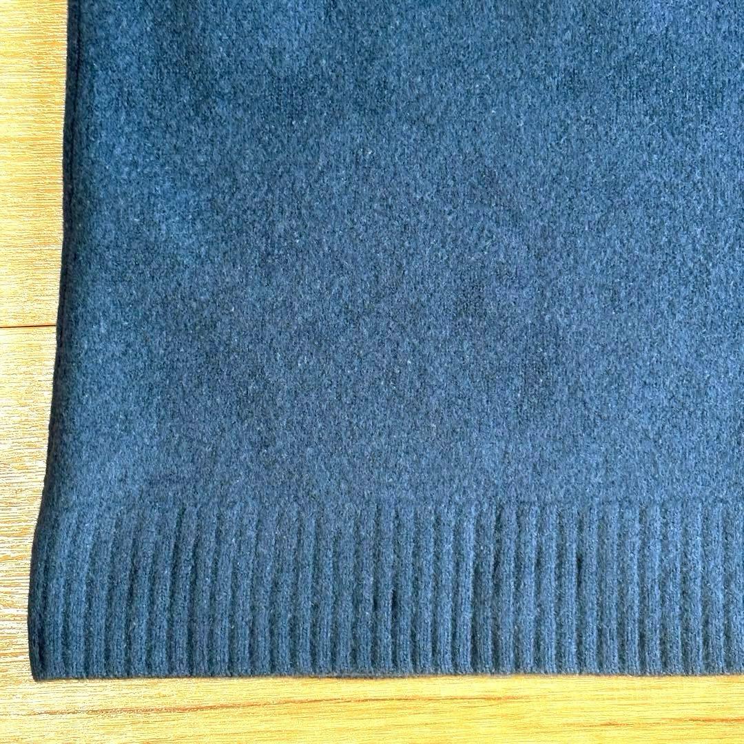 BATONER フリースウールパーカー ネイビー サイズ2