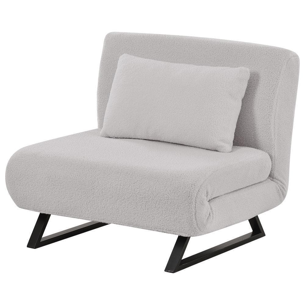 ソファベッド 折りたたみ 3WAY ふわふわ生地 カウチ リクライニング