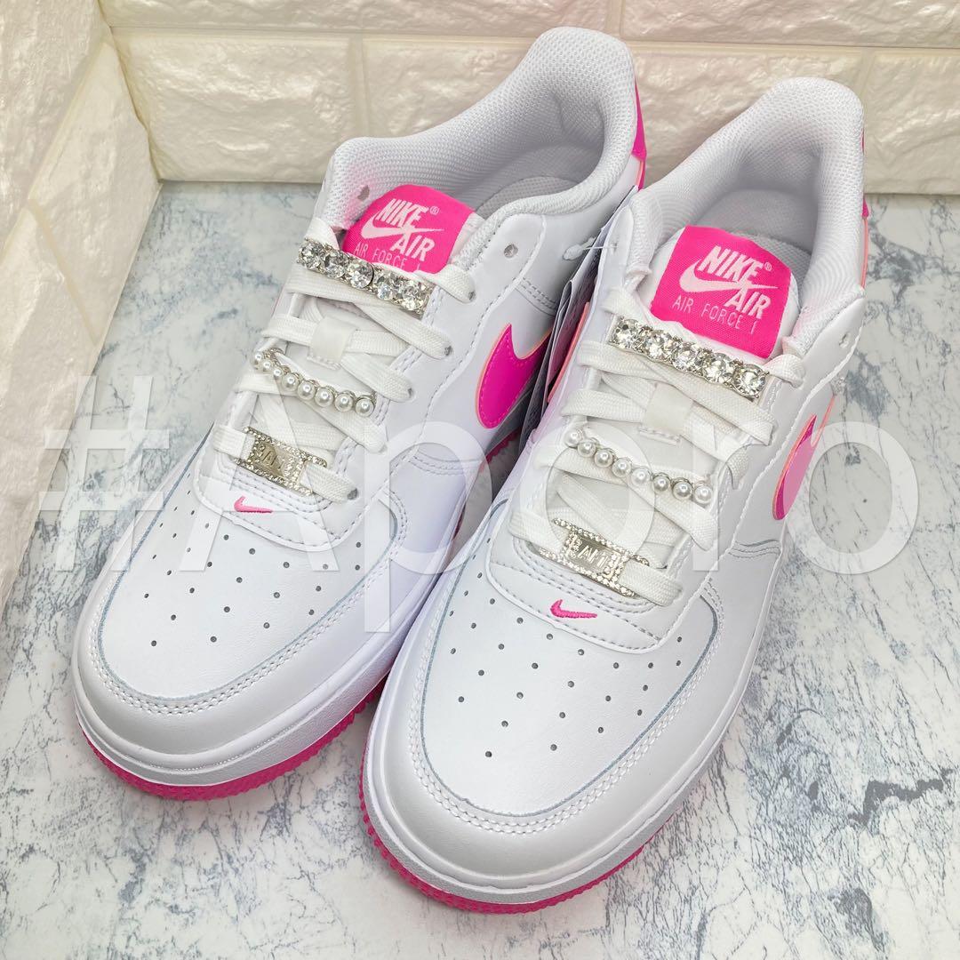 NIKE ナイキ AIR FORCE 1 エアフォース1 シルバーピンク23.5