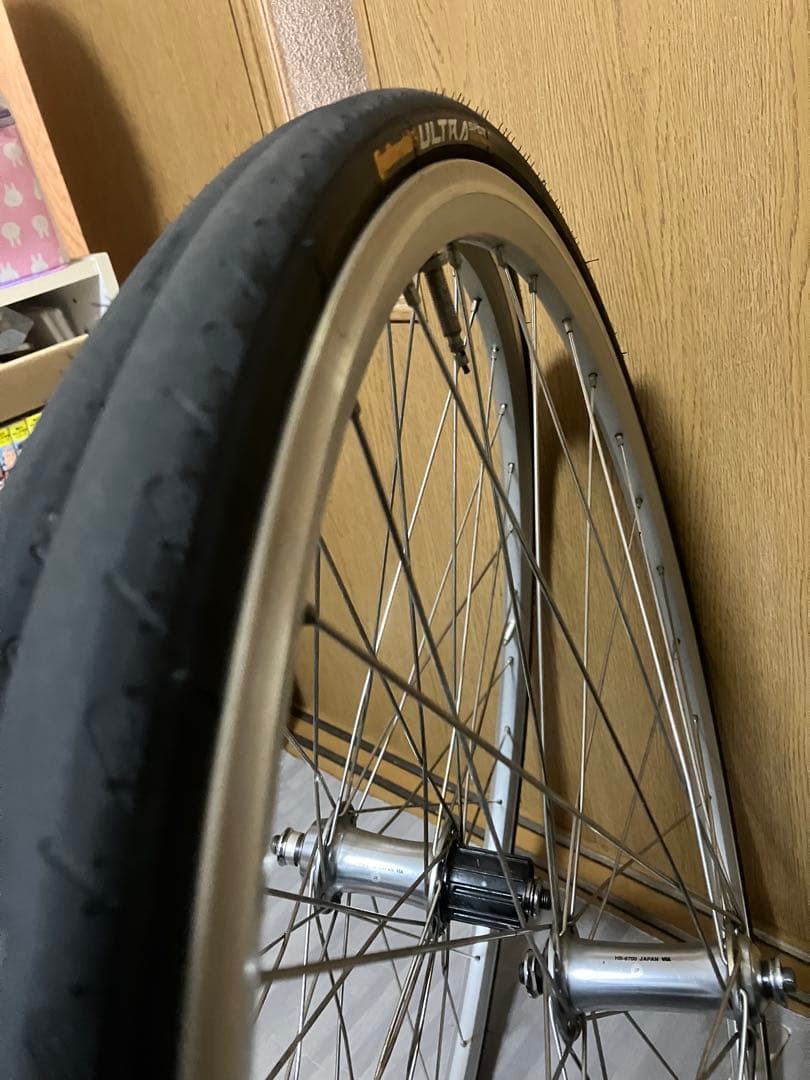 【売切最終価格】シマノ6700アルテグラハブ　 8〜10s手組ホイールセット